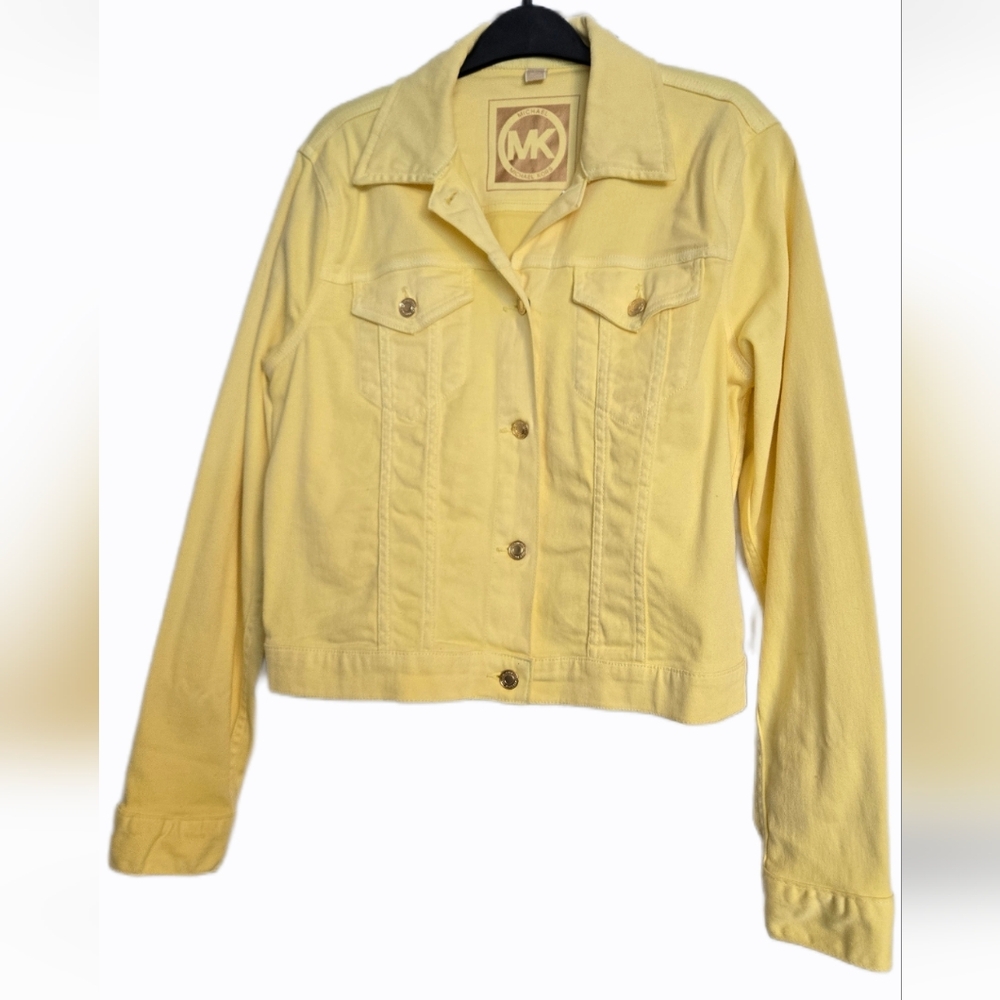 Michael Kors Women's Light Yellow Jacket. NWOT